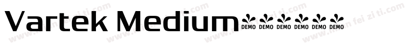 Vartek Medium字体转换